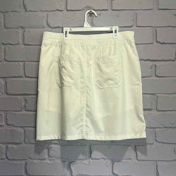 Stylish Off-White Skirt with Drawstring size 10 - Picture 3 of 7